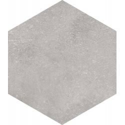 Carrelage hexagonal tomette grise vieillie 23x26.6cm RIFT Cemento - 0.504m² Nanda Tiles