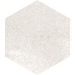 Carrelage hexagonal tomette crème vieillie 23x26.6cm RIFT Crema - 0.504m² 