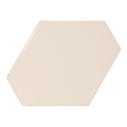 Carreau crème brillant 10.8x12.4cm SCALE BENZENE CREAM - 23826 - 0.44m² Equipe