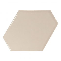 Carreau beige brillant 10.8x12.4cm SCALE BENZENE GREIGE - 23827 - 0.44m² Bati Orient