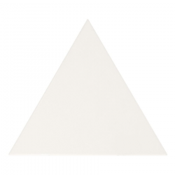 Carreau blanc mat 10.8x12.4cm SCALE TRIANGOLO WHITE MATT 23811 - 0.20m² 