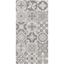 Carrelage imitation ciment 30x30 cm GREDOS gris anti-dérapant R10 - 1.17m² Nanda Tiles