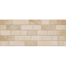 Parement mural briquettes beige Marlon Edale Arena 20x50cm - 1m² Nd