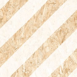 Carrelage imitation bois aggloméré NENETS BLANC 59.3X59.3 cm - 1.06 m² 