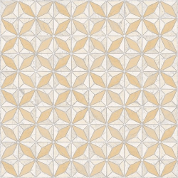 Carrelage imitation ciment géométrique 43x43 - Medix-Pr BLANCO beige - 0.95m² Vives Azulejos y Gres