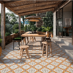 Dalle imitation ciment rect. 49.75x99.55cm ALTEA ELDA OUTDOOR ep.2cm - -R11-0.495m² 