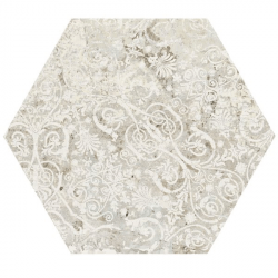 Carrelage tomette décors vieillis CARPET SAND NATURAL HEXAGON 25x29 cm - R9 - 0.935m² Apavisa