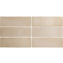 Faience dénuancée beige 6.5x20 cm MAGMA SAHARA 24959 - 0.5m² 