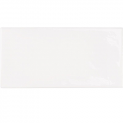 Faience effet zellige blanche 6.5x13.2 VILLAGE WHITE 25588 - 0.5 m² 