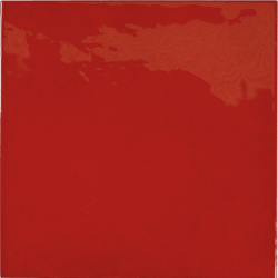 Faience effet zellige rouge 13.2x13.2 VILLAGE VOLCANIC RED 25592 - 1m² Equipe