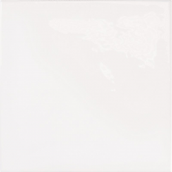 Faience effet zellige blanche 13.2x13.2 VILLAGE WHITE 25599 - 1 m² 
