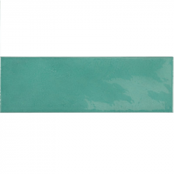 Faience effet zellige bleu turquoise 6.5x20 VILLAGE TEAL 25631 - 0.5 m² Equipe