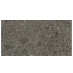 Carrelage anthracite imitation pierre 80x160cm HANNOVER BLACK NATURAL R10 - 1.28m² 