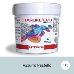 Litokol Starlike EVO Azzurro Pastello C.300 Mortier époxy - 5 kg Litokol