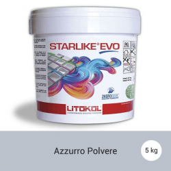 Litokol Starlike EVO Azzurro Polvere C.310 Mortier époxy - 5 kg 