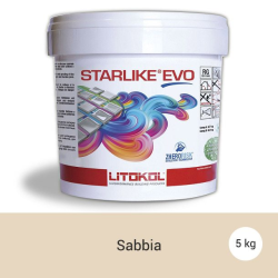Litokol Starlike EVO Sabbia C.208 Mortier époxy - 5 kg Litokol