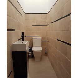 Carrelage pierre naturelle TRAVERTIN LIGHT MIX 40x60 cm 1er choix EP.12MM - 0.24 m² 