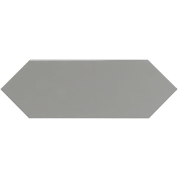 Faience navette crayon gris brillant 10x30 PICKET GREY - 1m² Ribesalbes