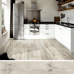 Carreau imitation bois 20x120 cm WOODMANIA Ivory R10 - 0.96 m² 