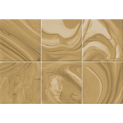 Faïence effet terre mêlée caramel 23x33.5 cm MANKAI CARAMELO - 1m² 
