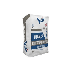 Joint - Cerajoint souple universel pour carrelage V645 gris acier - 20kg VIVES