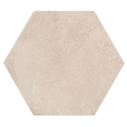 Carrelage hexagonal effet carreaux de ciment TREBBIN BACKSTAGE BEIGE 25.8X29 - 1 m² Natucer