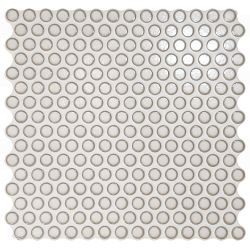 Carrelage déco brillant PANS DAKHLA WHITE - 30,9X30,9 - 0,88 m² 