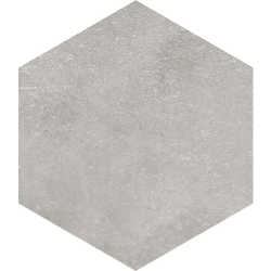 Lot de 1.512 m² - Carrelage hexagonal tomette grise vieillie 23x26.6cm RIFT Cemento - 1.512 m² 